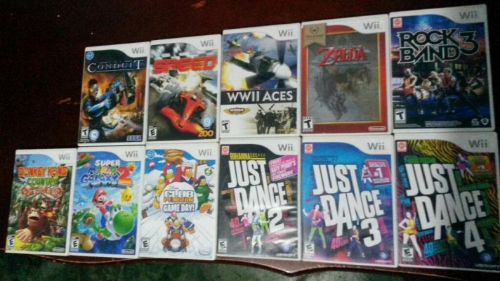 Pack Juegos Originales Nintendo Wii