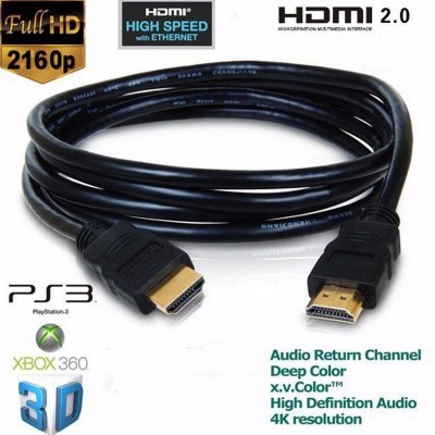Cable Hdmi Premium Ps3 Xbox 1.3 3pies Hdtv 1080p Lg Laptop