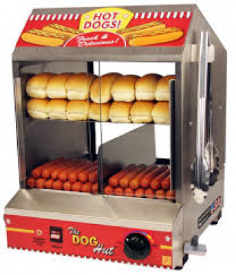 Máquina algodón de azúcar y máquina para perros calientes
