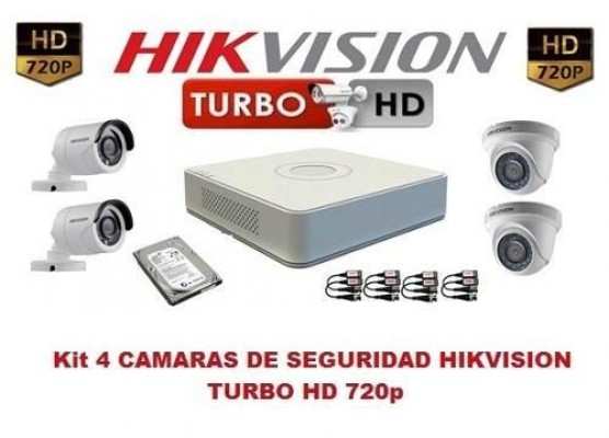 Promo Tecnocam de Camaras de Vigilancia HIKVISION HD 720P